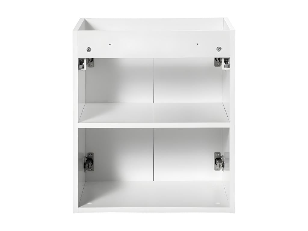 Homzora 50cm 2-Door Vanity Unit, White
