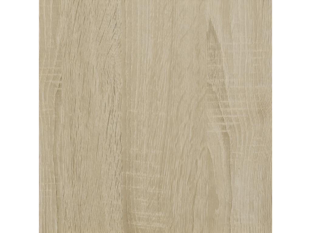 Homzora oak daybed with drawers, 75x190cm, engineered wood