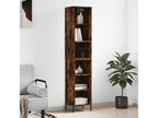 Smoked Oak Highboard 34.5x32.5x180 cm Engineered Wood
