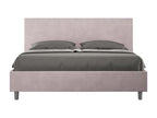 Homzora 160x200 Microfiber Upholstered Bed Without Mattress