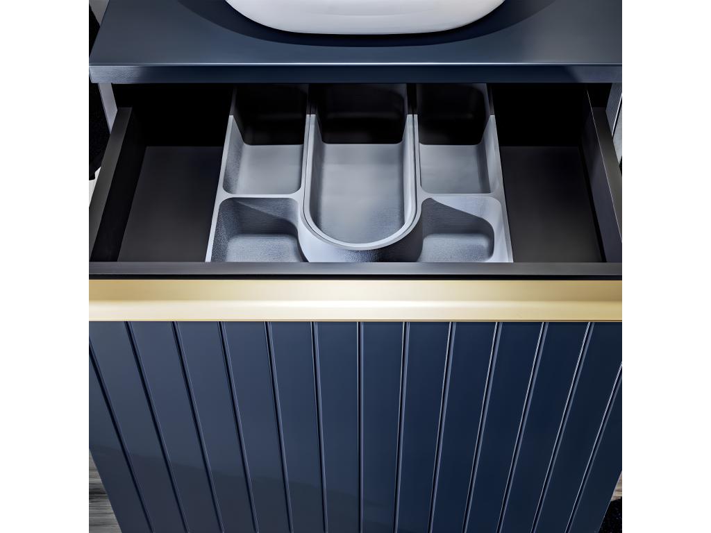 Eros Blue 120cm Double Vanity Unit