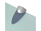 Wall shelves, 2 pieces, glass, 90x20, 8 mm