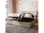 Storage bed - No mattress 140x200cm With mattress - Doucezen