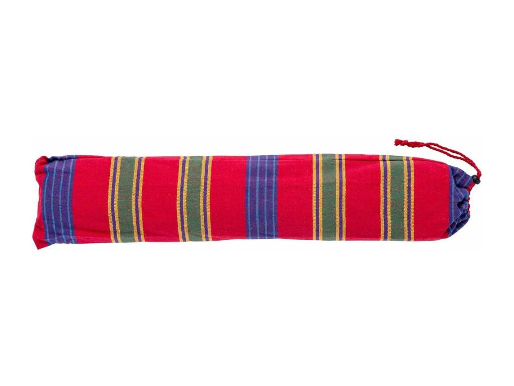 Homzora cotton and polyester hammock with storage bag