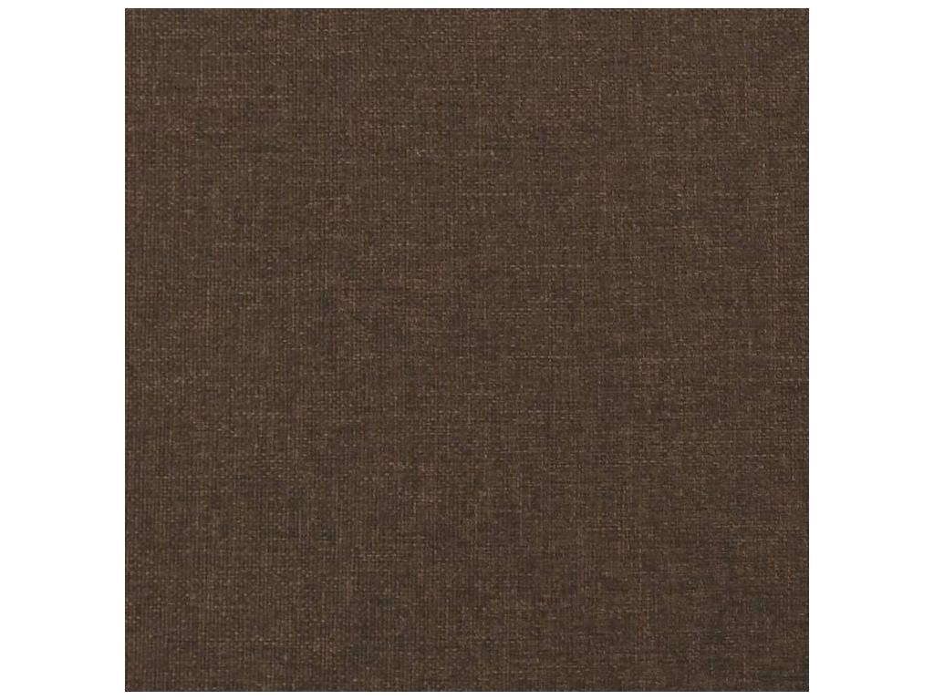 Homzora bed base with dark brown mattress 80x200