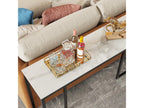 Marble console table for living room, entryway, hallway, 100x30x78.5cm