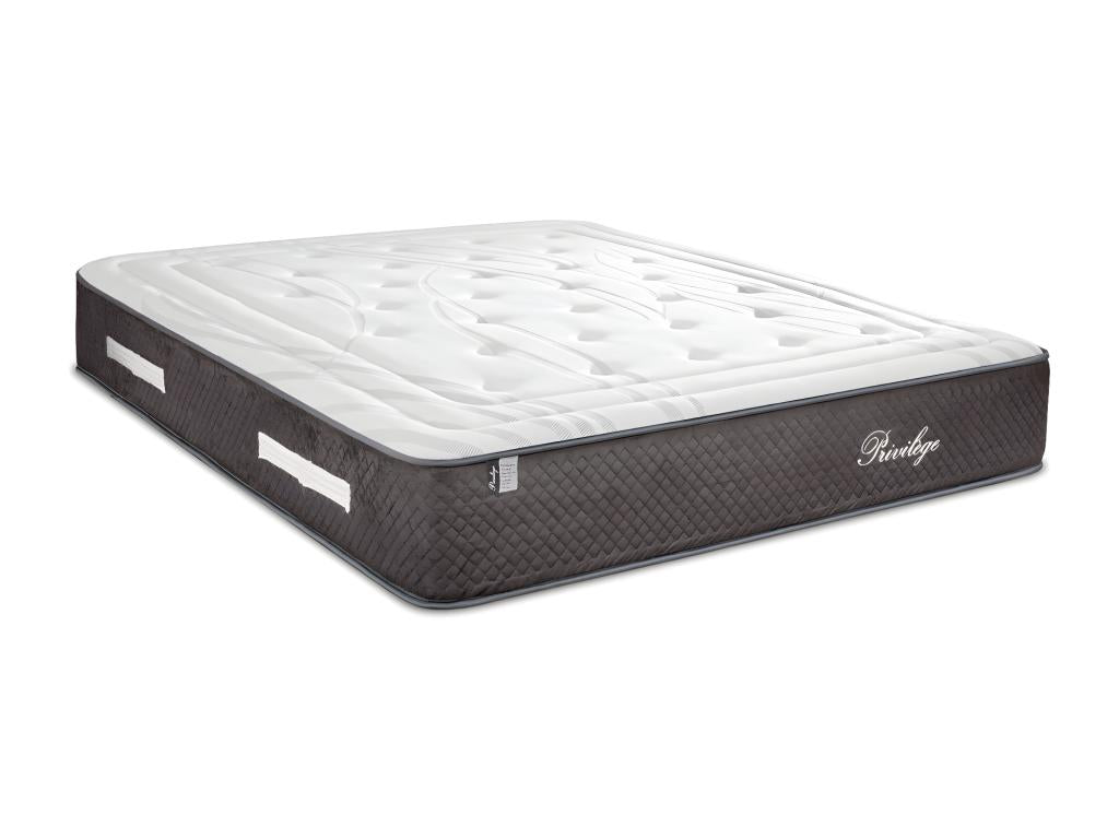 Homzora BEDDING - Homzora 140x200 cm Pack - Pocket Spring Mattress, Wooden Slatted Base, Bed Bug Protector
