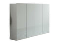 Homzora Shoe Cabinet, Multipurpose Entryway Shoe Cabinet, Shoe Storage, Made in Italy, 160x34x115 cm, Grey