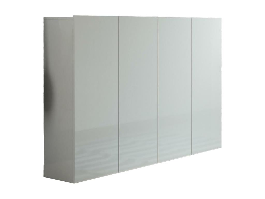 Homzora Shoe Cabinet, Multipurpose Entryway Shoe Cabinet, Shoe Storage, Made in Italy, 160x34x115 cm, Grey