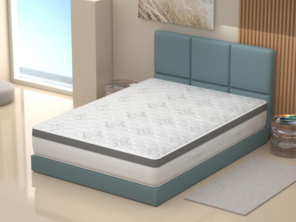 Homzora Foam 5-layer mattress with removable neutralizer, 13 zones, 140x200x25 cm
