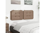 Cappuccino headboard cushion, 120cm, faux leather