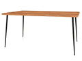 Homzora - Table in natural oiled beech heartwood 100x140