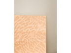 Natural pine wood headboard with print, 160x80cm - Homzora
