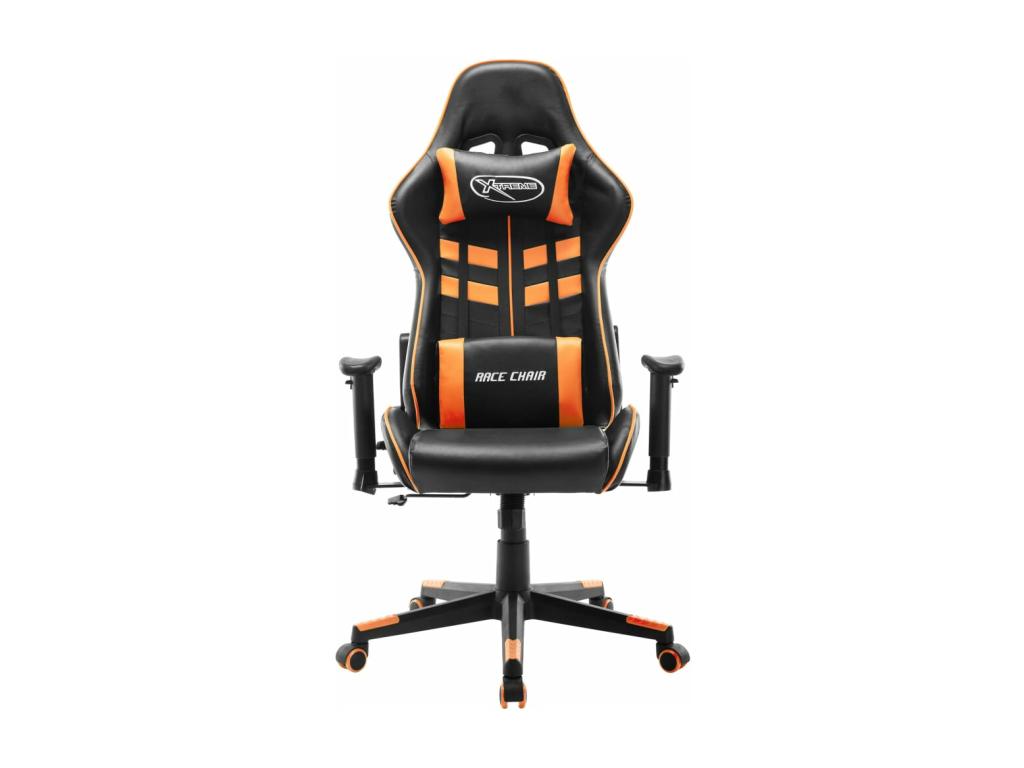 Black gaming chair and Homzora artificial leather