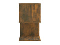 Smoked Oak Bedside Table 50x30x51.5 Engineered Wood