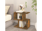 Smoked Oak Bedside Table 50x30x51.5 Engineered Wood