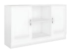White sideboard 120x30.5x70 cm Engineered wood
