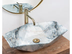 Doucezen Granite Shiny Grey Countertop Washbasin