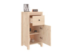 Sideboard 40x35x80 cm Solid pine wood