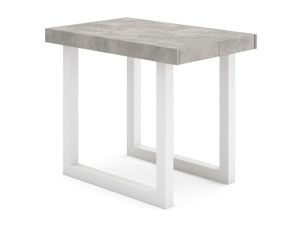 Extendable console table 140cm, seats 6, solid wood legs