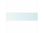Clear glass shelf panel 80x20
