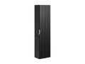 Homzora Black 1-Door Wall Cabinet