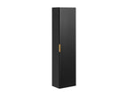 Homzora Black 1-Door Wall Cabinet