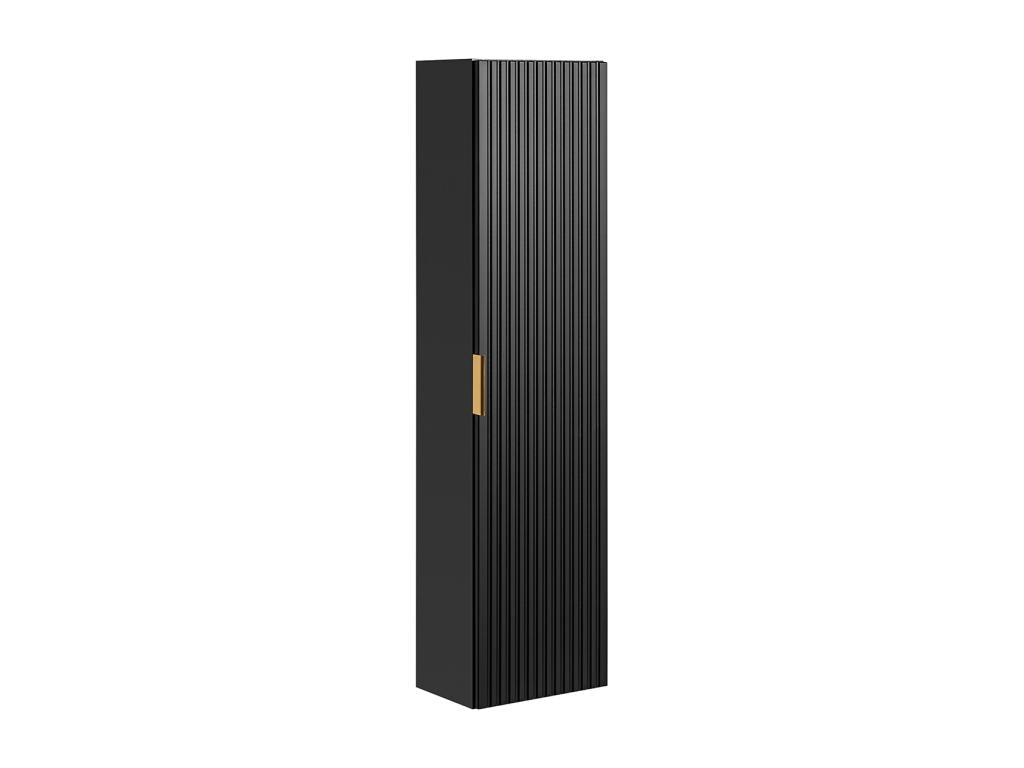 Homzora Black 1-Door Wall Cabinet