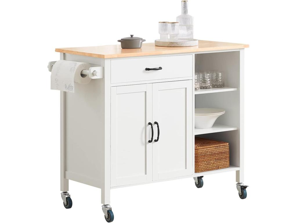 Homzora Rolling Kitchen Trolley Storage Unit by Homzora Fkw105-wn