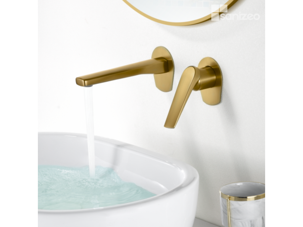Homzora GLD055/OC Anti-Limescale Concealed Basin Mixer Tap