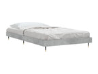 Bed frame without mattress, concrete grey, 90x200 cm
