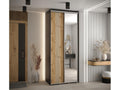 Homzora 7 Sliding Door Wardrobe 235.2/110/45 2 Doors Black/Homzora/Silver