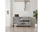Shoe cabinet, concrete grey, 102x36x60 cm, engineered wood