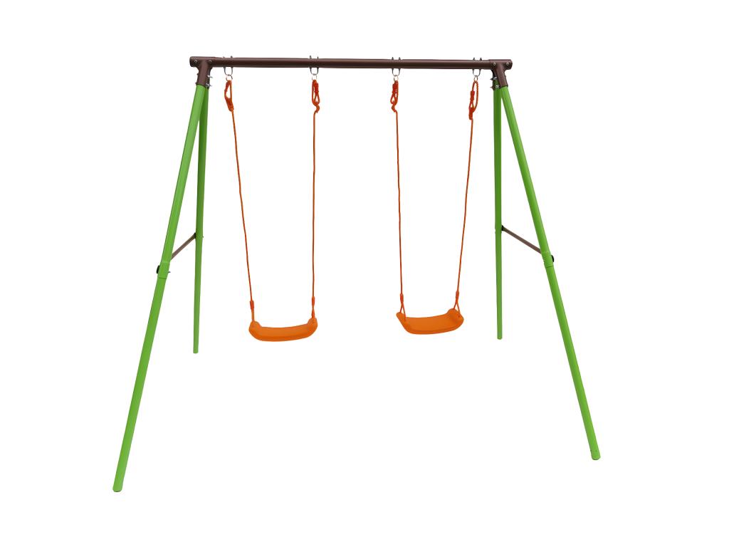 Homzora steel swing set - 1.95m - 2 attachment points
