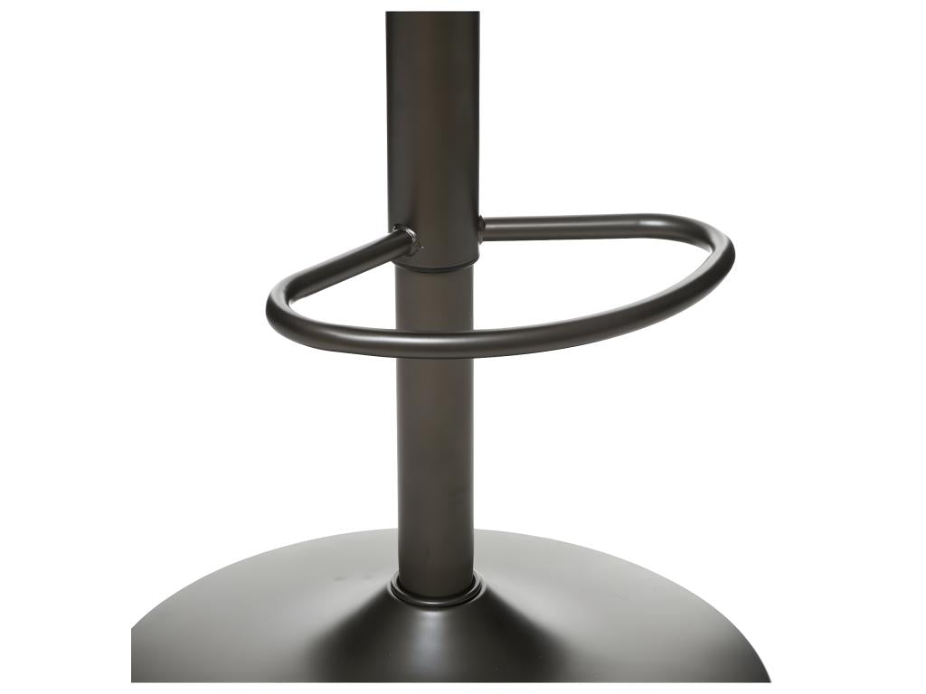 Adjustable bar stool/chair, vintage grey design.