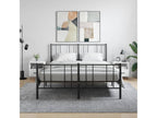 Bedside tables, 2 pcs, glossy white, 40x35x47.5