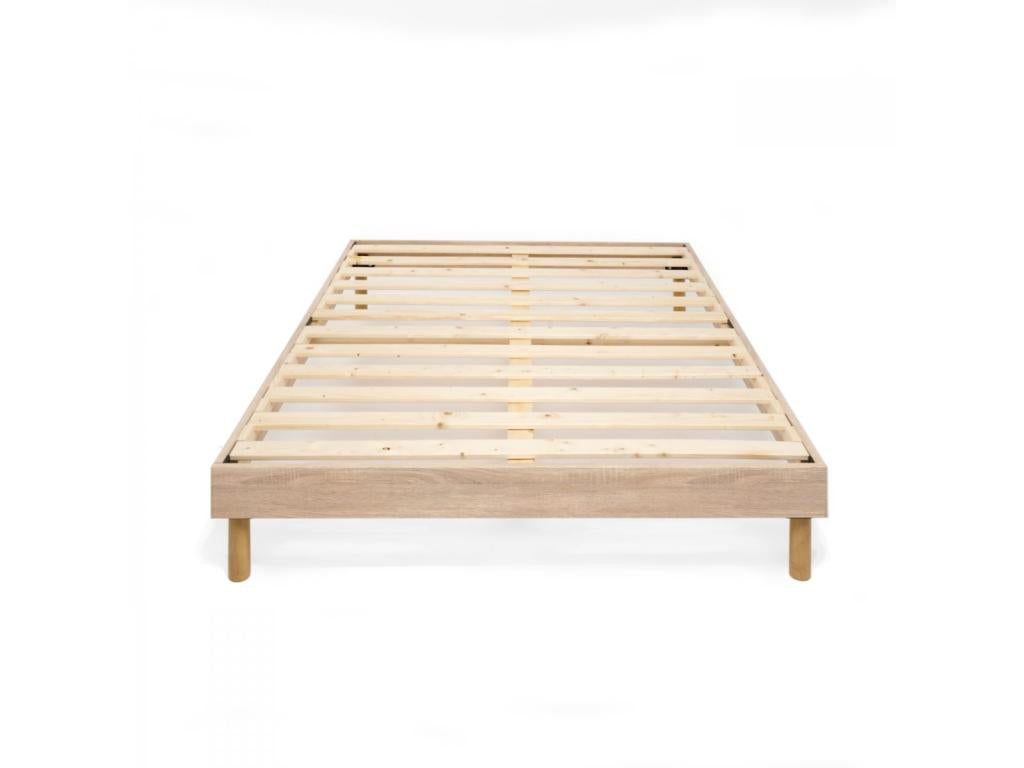 Homzora 140x190 cm bed base with legs - Made in Belgium