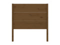 Honey brown headboard, 96x4x100 cm, solid pine wood