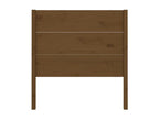 Honey brown headboard, 96x4x100 cm, solid pine wood