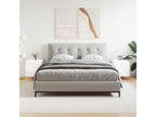 2-piece bedside tables, glossy white, 40x40x50 cm