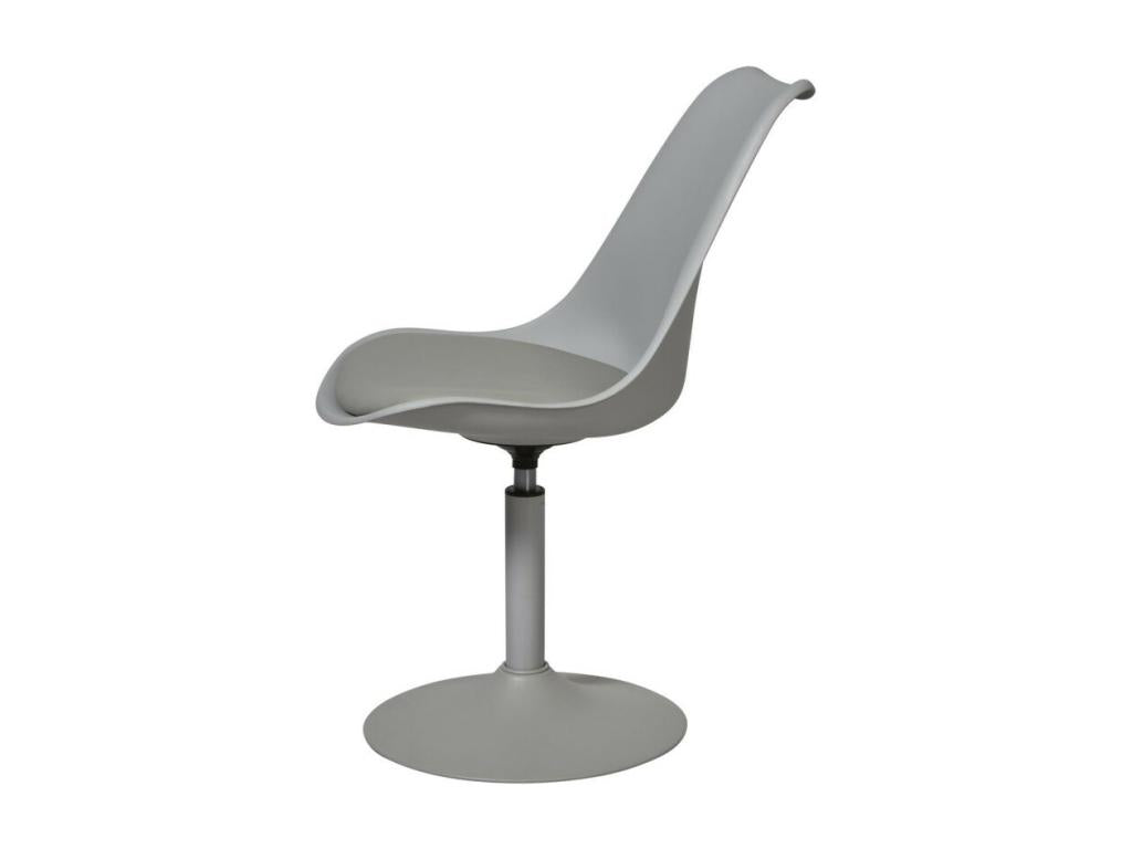 Set of 2 Homzora Designer Chairs 81cm Grey