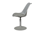 Set of 2 Homzora Designer Chairs 81cm Grey