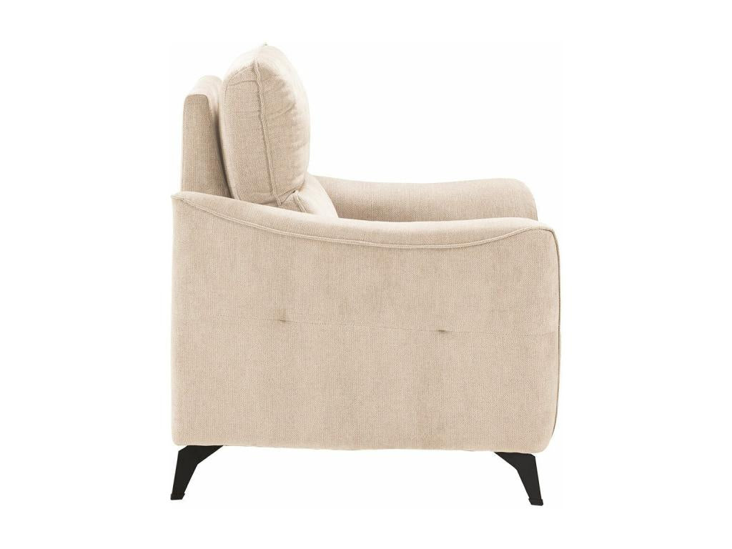 Homzora - Electric Armchair, Waterproof Beige Fabric
