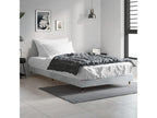 Bed frame without mattress, concrete grey, 90x200 cm