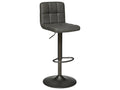 Adjustable bar stool/chair, vintage grey design.