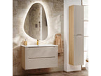 90cm Doucezen Beige and Wood Vanity Unit