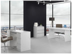 Homzora 3-drawer chest of drawers 70x40x75 cm white