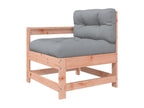 Homzora 5-piece garden furniture set with solid wood cushions