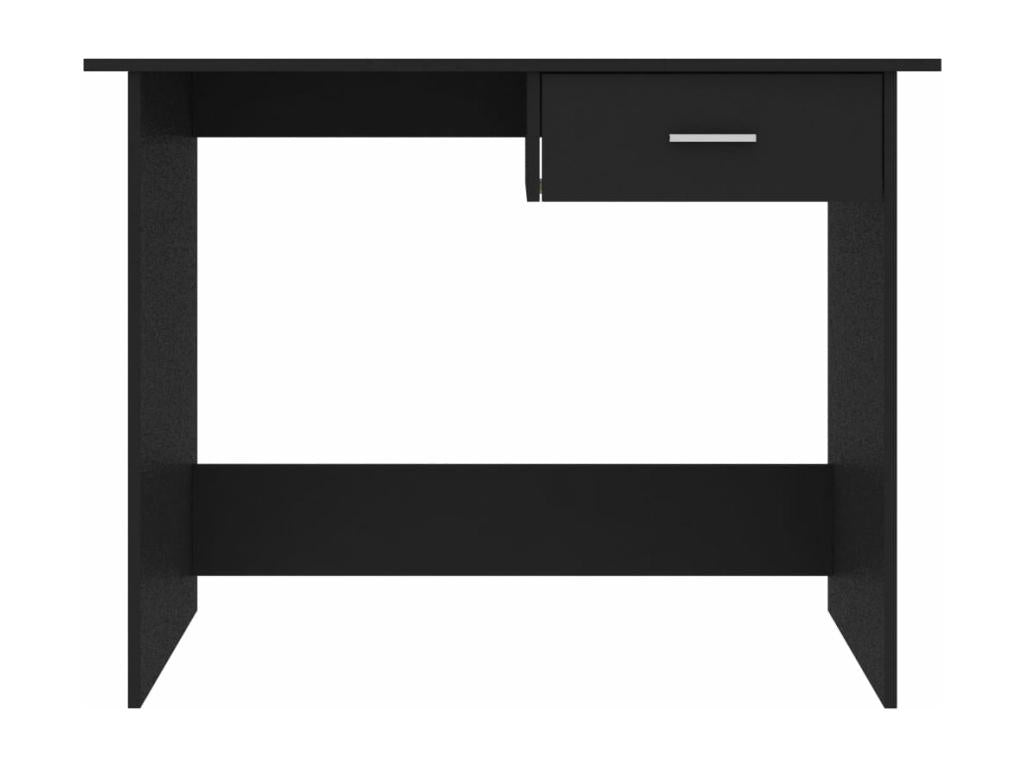 Brown wooden desk/table 100x50x76 cm 02 0023887