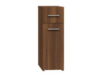 Apothecary cabinet, brown oak, 20x45.5x60cm, engineered wood